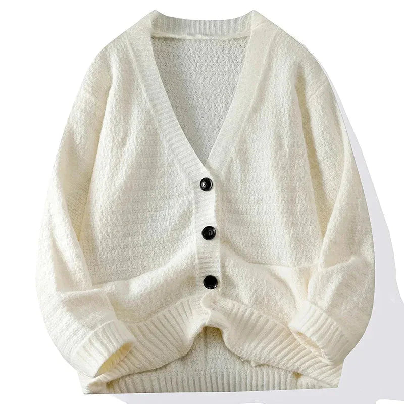 Classic Cardigan for Timeless Style White