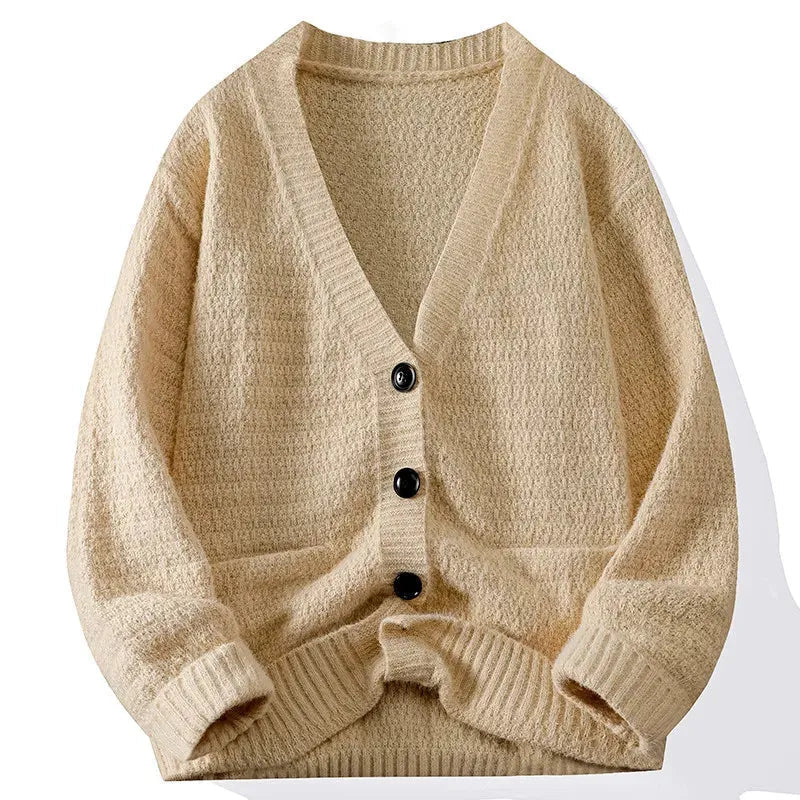 Classic Cardigan for Timeless Style Beige