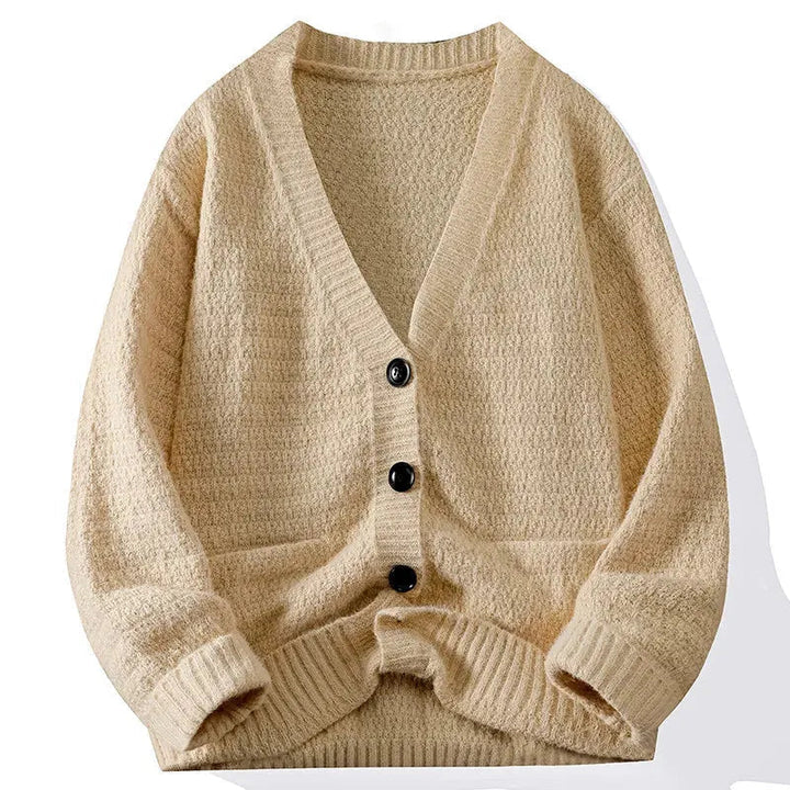 Classic Cardigan for Timeless Style Beige