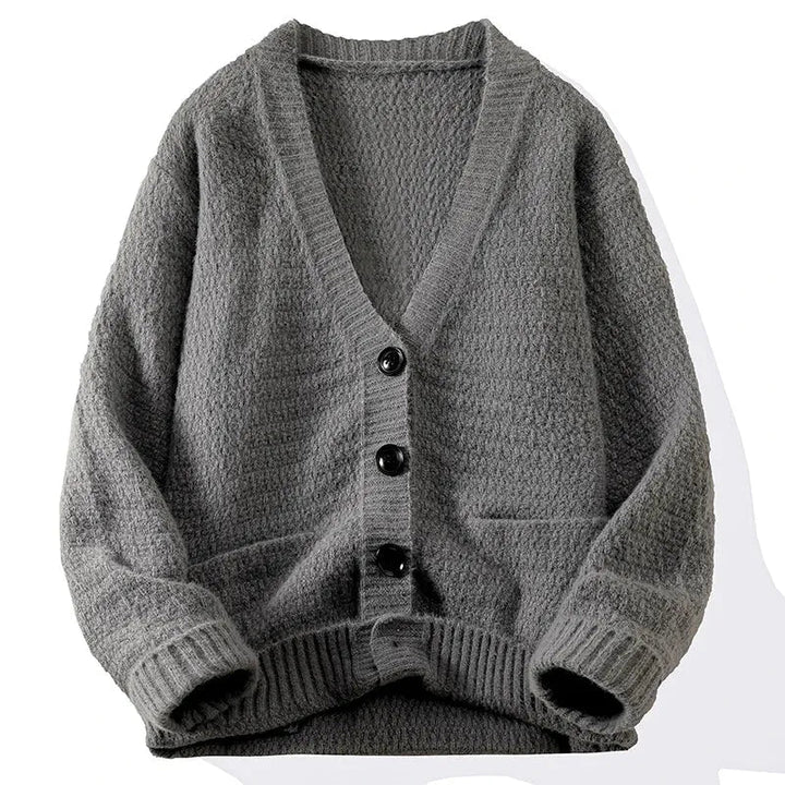 Classic Cardigan for Timeless Style Gray