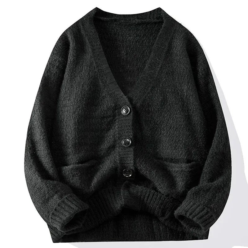 Classic Cardigan for Timeless Style Black