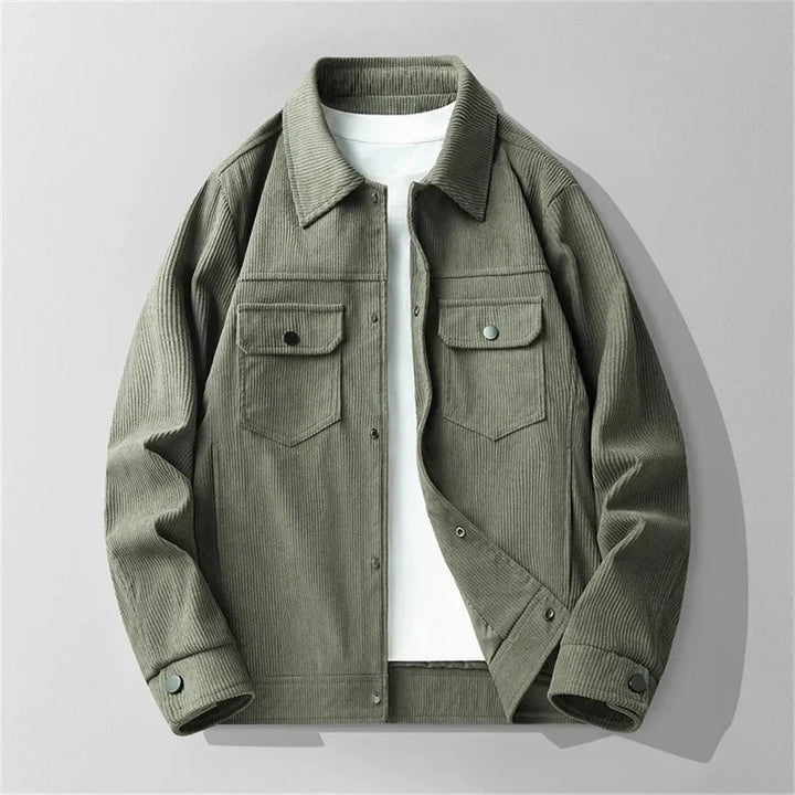 Classic Corduroy Jacket for Timeless Style Green