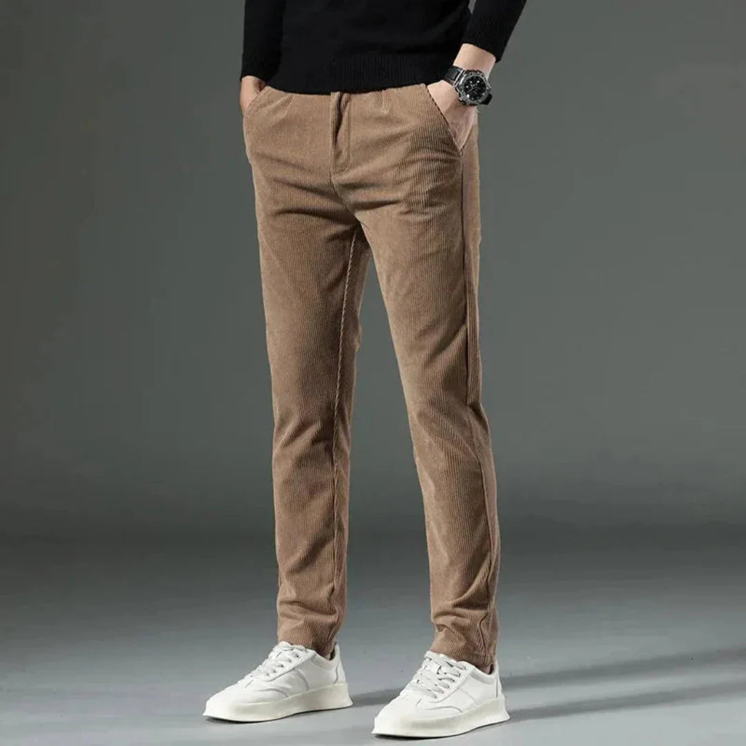Classic Corduroy Pants for Timeless Style Khaki