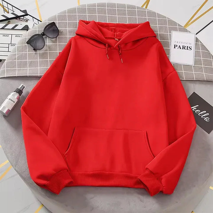 Classic Hooded Sweatshirt for Comfortable Everyday Wear-MODAUTLET