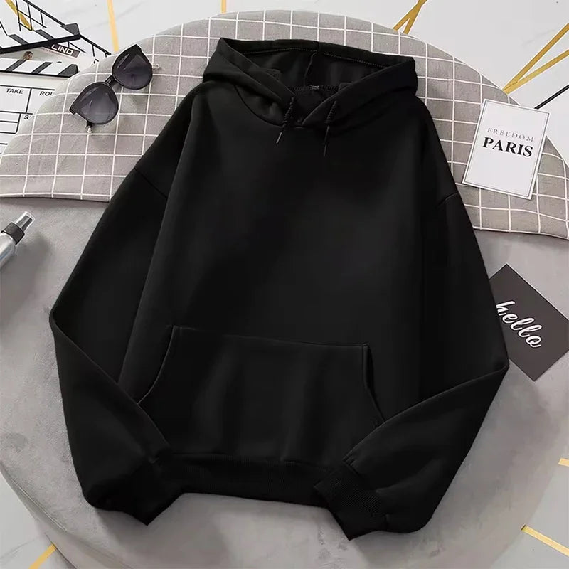 Classic Hooded Sweatshirt for Comfortable Everyday Wear-MODAUTLET