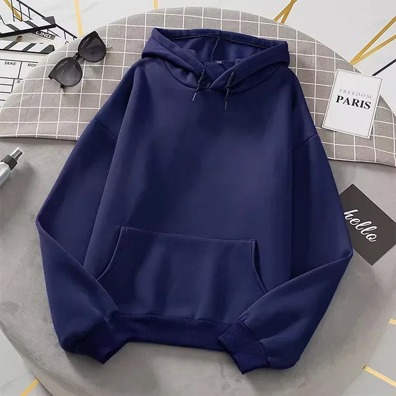 Classic Hooded Sweatshirt for Comfortable Everyday Wear-MODAUTLET