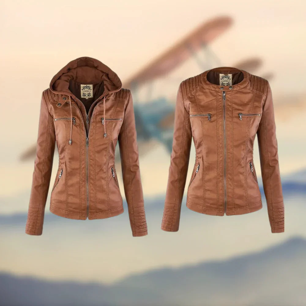 Classic Refined Leather Jacket