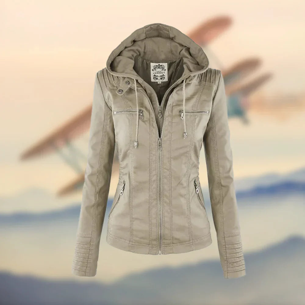 Classic Refined Leather Jacket