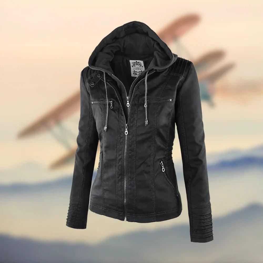 Classic Refined Leather Jacket