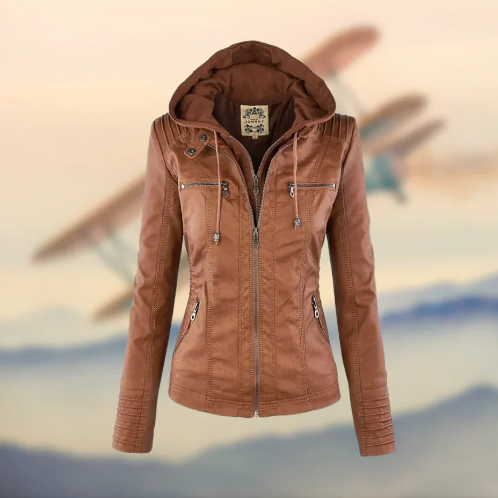 Classic Refined Leather Jacket