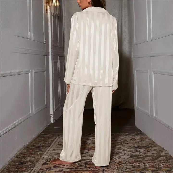 Women's Classic Striped Pajama Set – Comfortable & Stylish Sleepwear-MODAUTLET