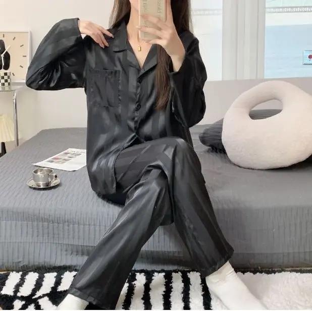 Women's Classic Striped Pajama Set – Comfortable & Stylish Sleepwear-MODAUTLET