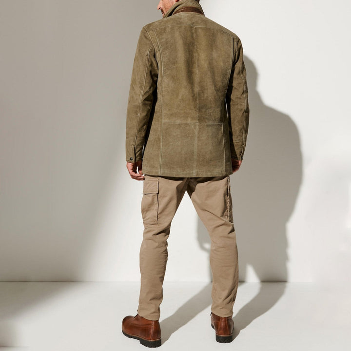 Classic Vintage Leather Jacket - Cesario Style