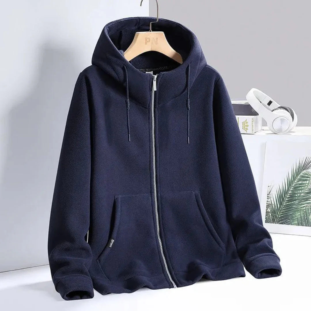 Ultra-Soft Fleece Hoodie for Ultimate Comfort Navy