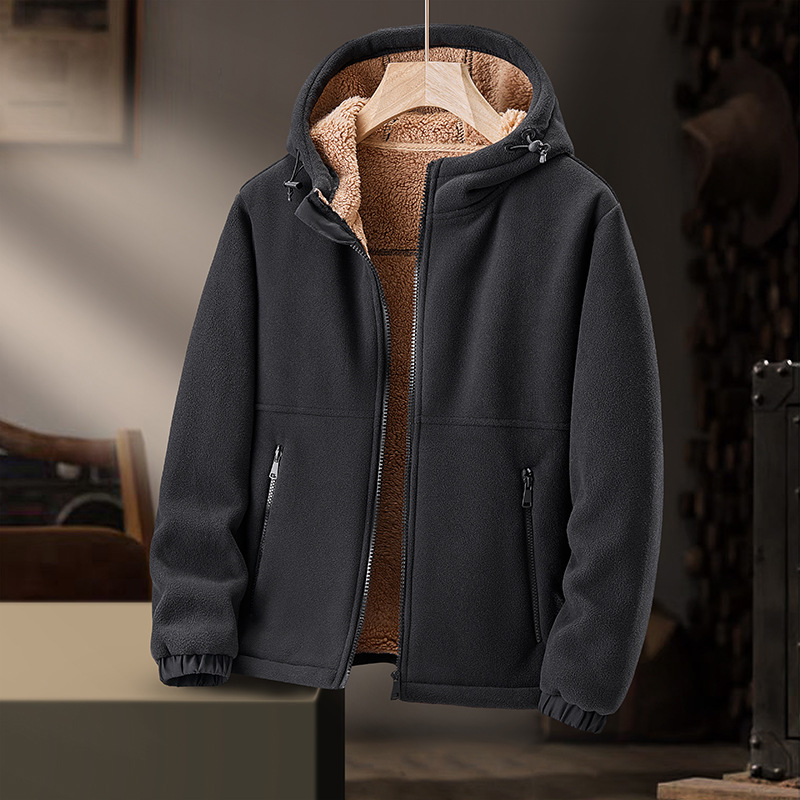 Collins Fleece Hoodie Black