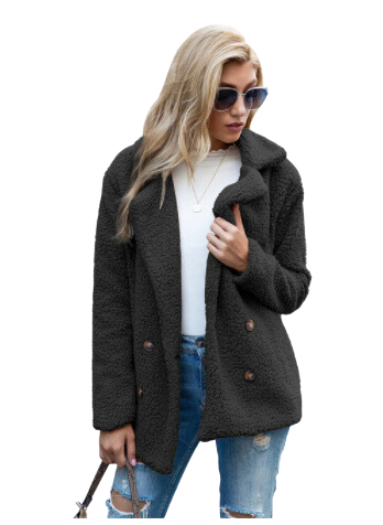Cozy Fleece Jacket for Ultimate Comfort Black