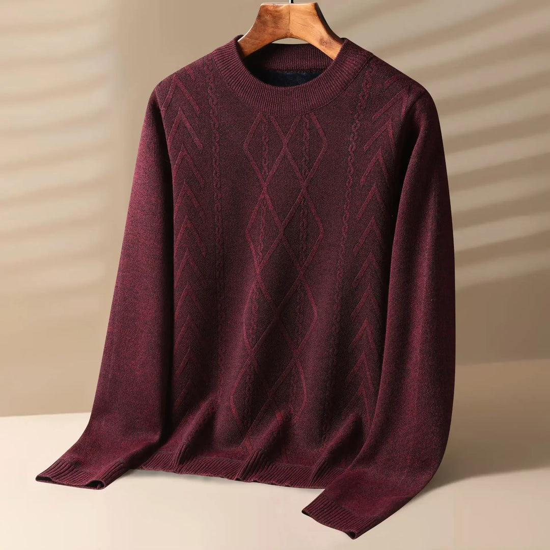 Cozy Knit Sweater for Ultimate Comfort Red