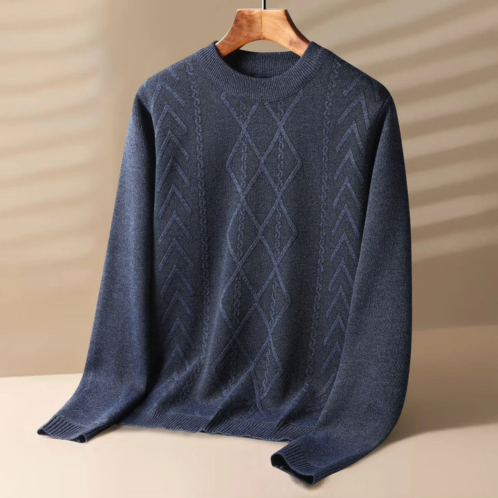 Cozy Knit Sweater for Ultimate Comfort Blue