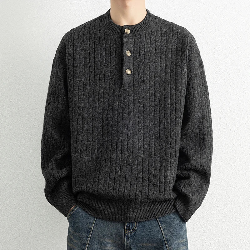 Cozy Knit Sweater for Ultimate Comfort Black