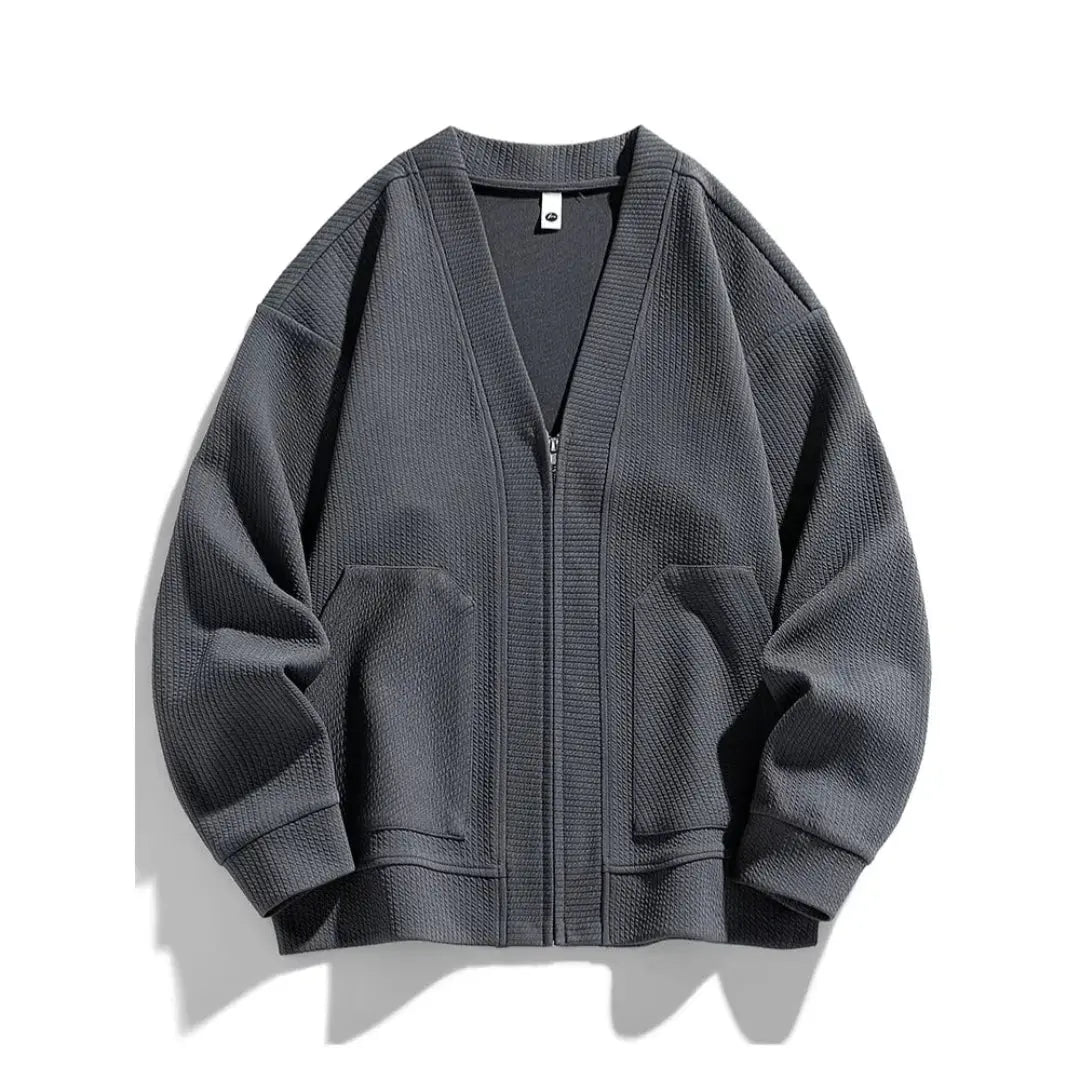 Cozy Knitted Cardigan for Ultimate Comfort Grey