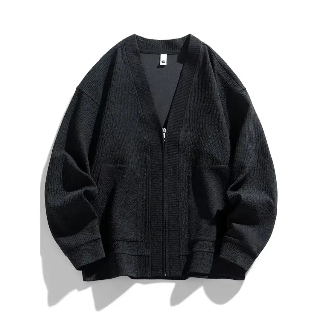 Cozy Knitted Cardigan for Ultimate Comfort Black