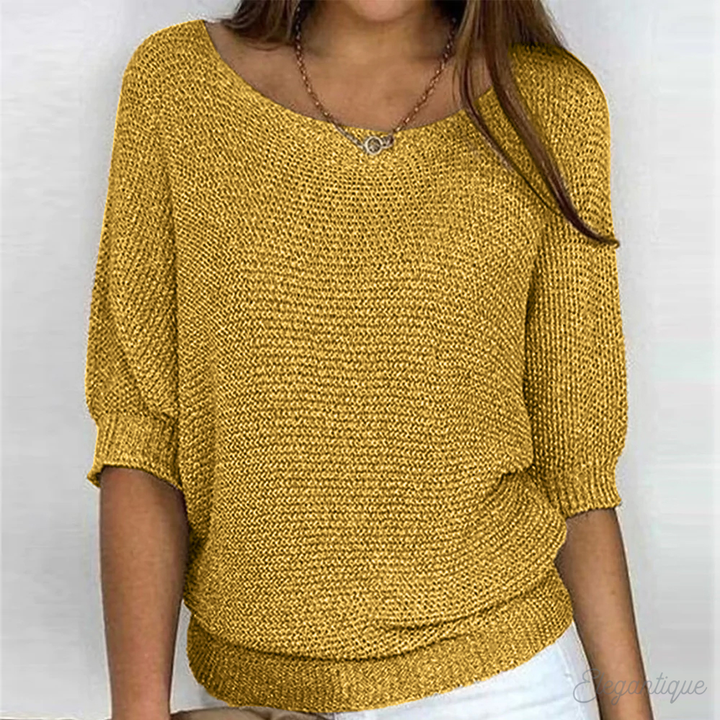 Cozy Pullover Sweater Yellow (8 still available)