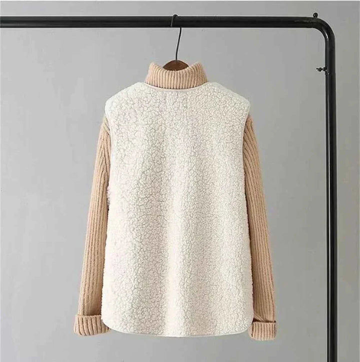 Cozy Soft Knit Fleece Cardigan for Women - Luxurious Warmth