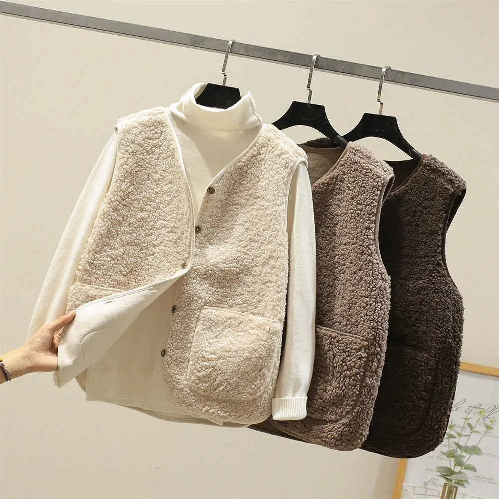 Cozy Soft Knit Fleece Cardigan for Women - Luxurious Warmth