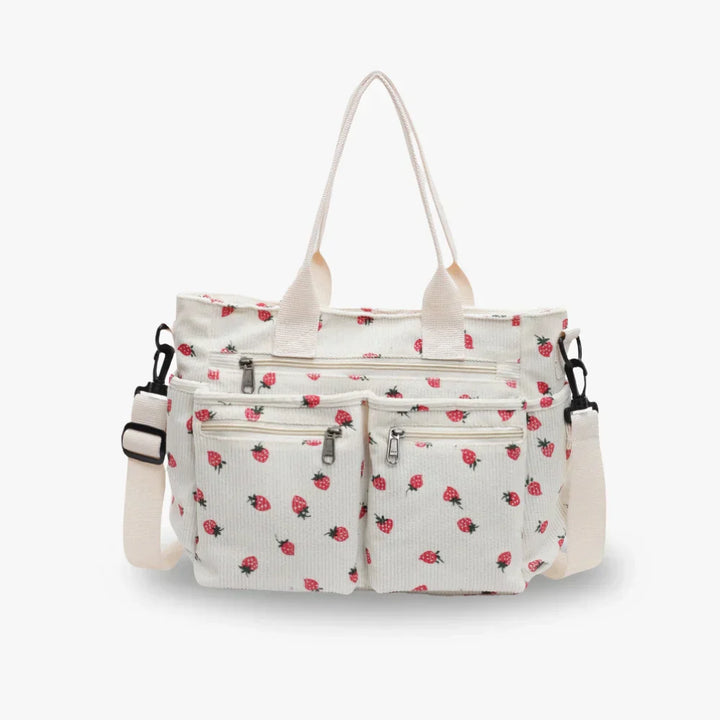Berry Buddy Tote Bag – Cute Plush Berry Tote-MODAUTLET