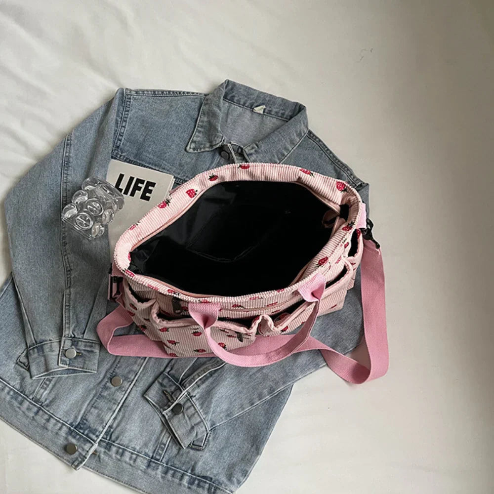 Berry Buddy Tote Bag – Cute Plush Berry Tote