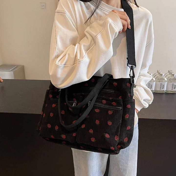 Berry Buddy Tote Bag – Cute Plush Berry Tote-MODAUTLET