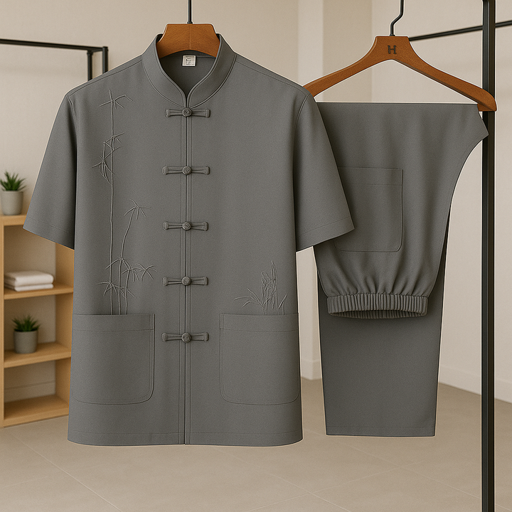 Men's Casual Shirt and Pants Sets-MODAUTLET