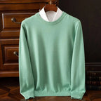 Cashmere Crew Neck Sweater Green