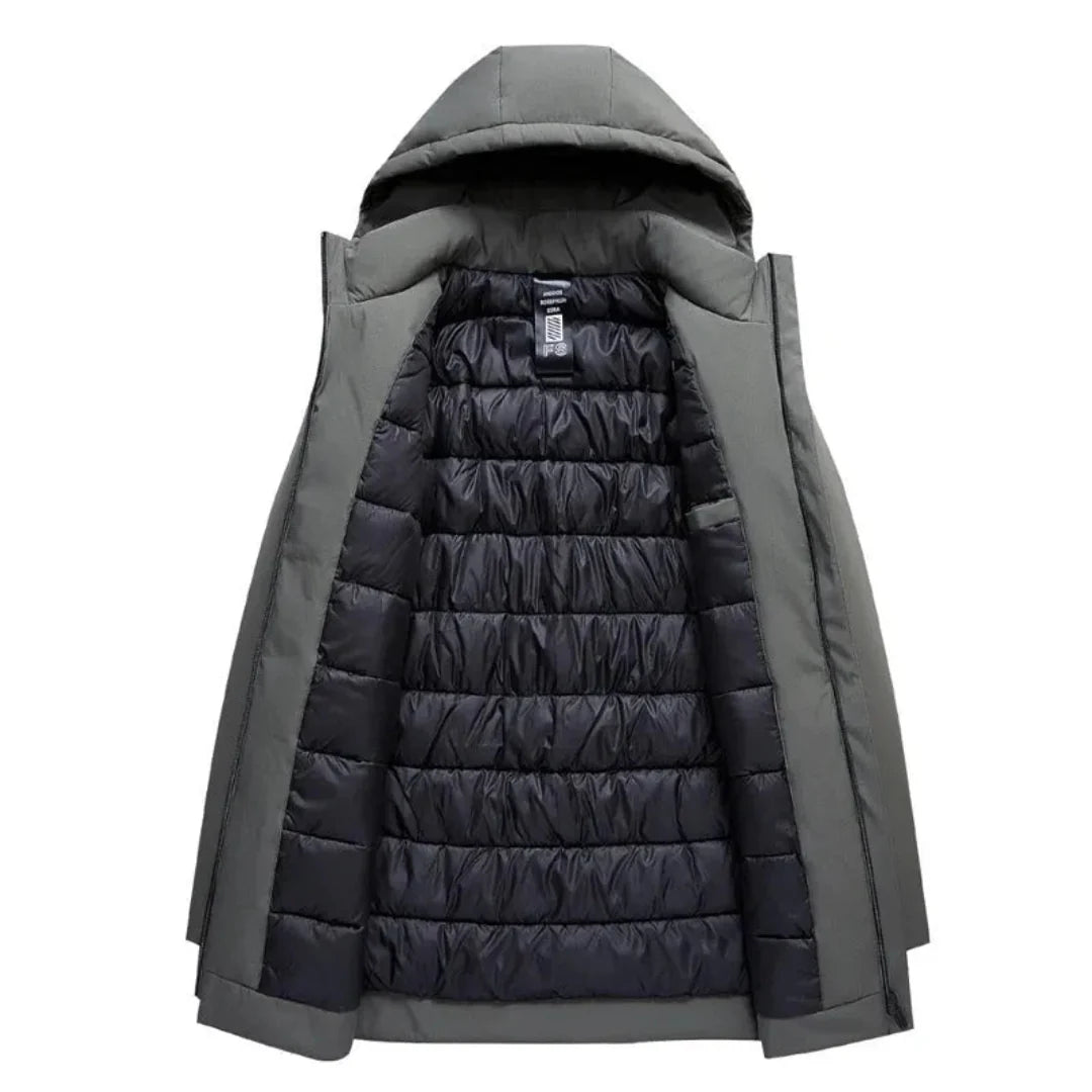 Men's Hooded Winter Parka Coat