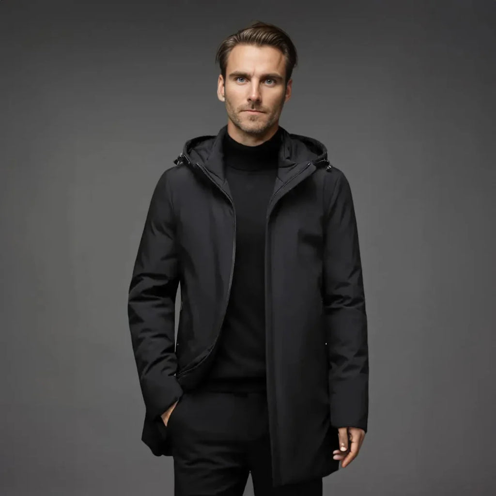 Men's Hooded Winter Parka Coat