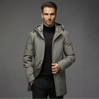 Men's Hooded Winter Parka Coat