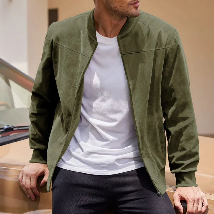 Men's Suede Jacket – Stylish and Comfortable Outerwear-MODAUTLET