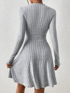 Women's Knit Dress in Luna Verde Grey