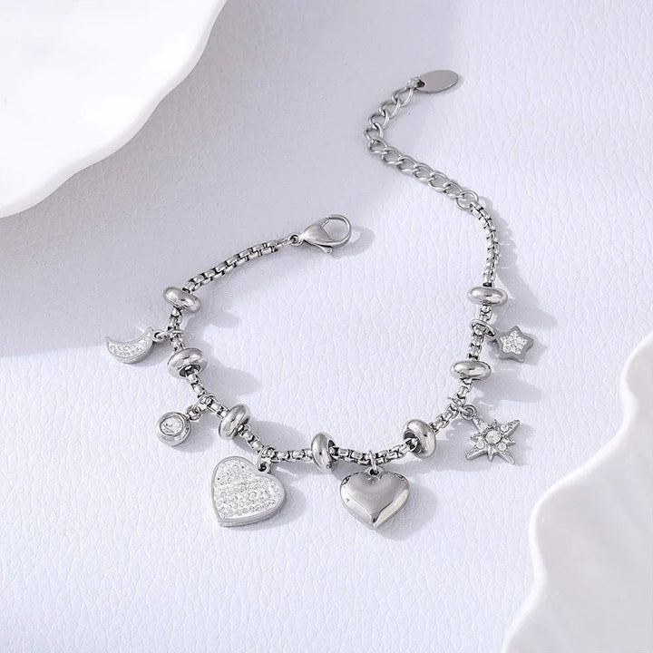 Charming Heart Bracelet-MODAUTLET