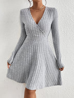 Women's Knit Dress in Luna Verde