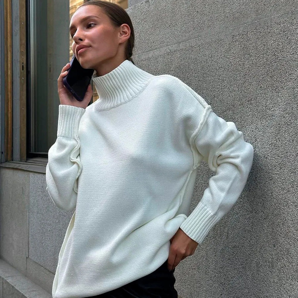 Women's Marea Alta Sweater - Stylish and Cozy Knitwear White
