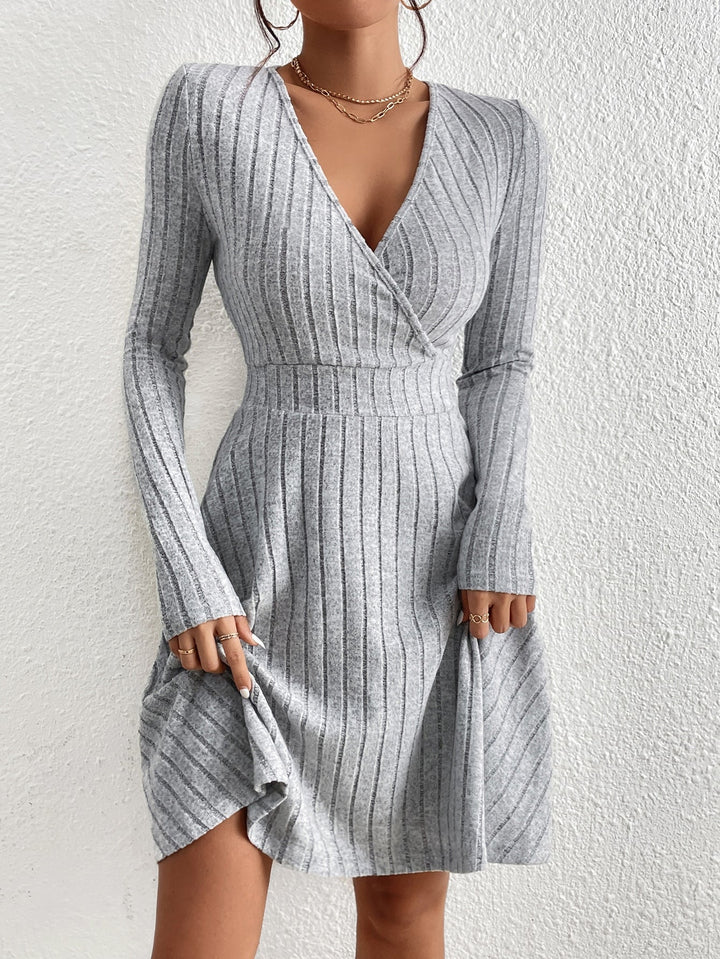 Women's Knit Dress in Luna Verde-MODAUTLET