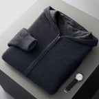 Men's Reversible Cashmere Hoodie - Napoli Style