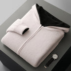 Men's Reversible Cashmere Hoodie - Napoli Style