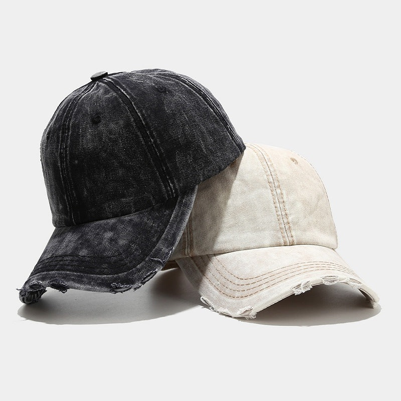 Distressed Vintage Cap-MODAUTLET