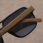 Stylish Oak Wood Sunglasses