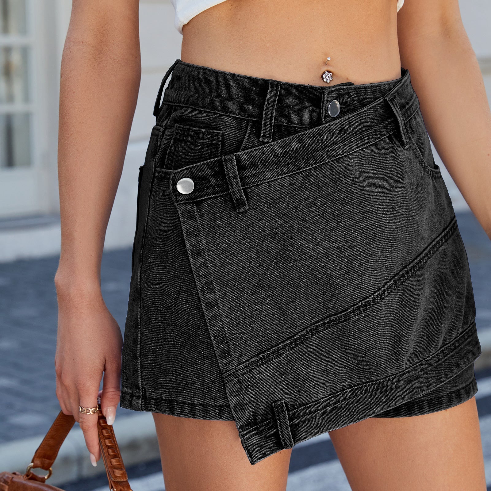 Women's Stylish Denim Skirt