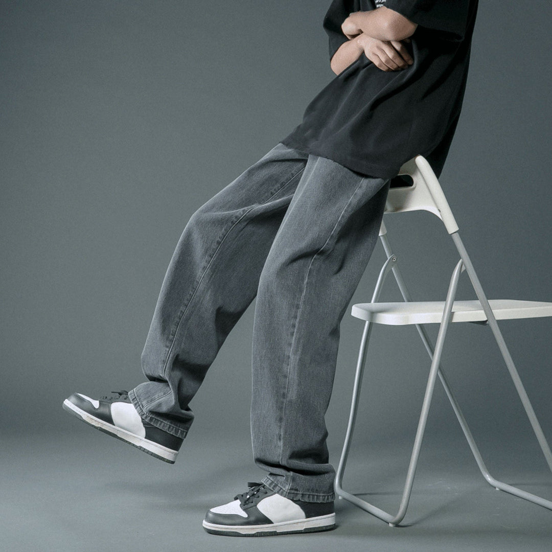 Men's Classic Denim Jeans-MODAUTLET