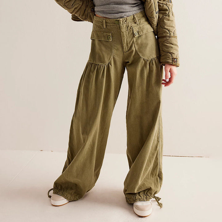 Women's Wide-Leg Jeans-MODAUTLET