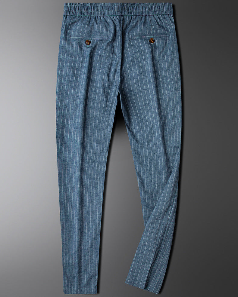Men's Linen Cubano Pants-MODAUTLET